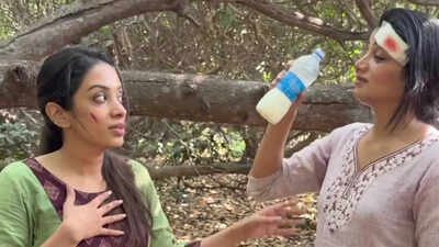 Diya Menon shares a BTS video of her recent shoot from Ethirneechal 2; watch