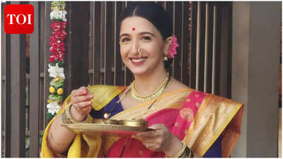 Snehlata Vasaikar’s look in Vashikaranam reflects rooted traditions and cultural authenticity