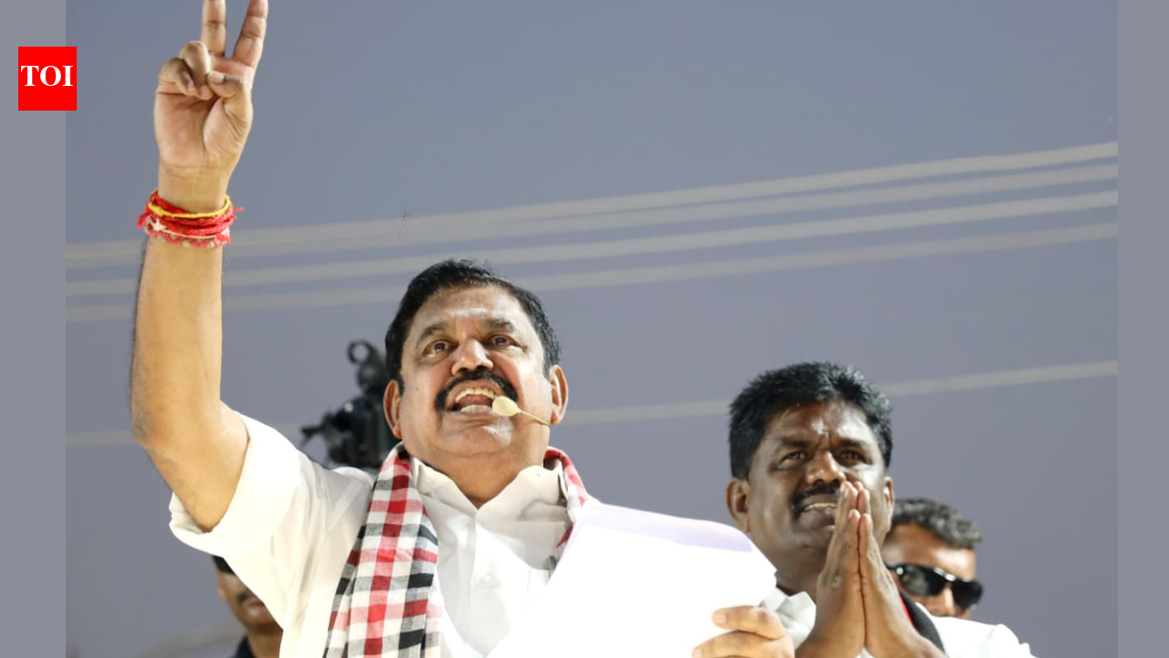 'We will hit back': AIADMK chief Palaniswami on Stalin 'speaking ill' about him; slams CM for Congress alliance