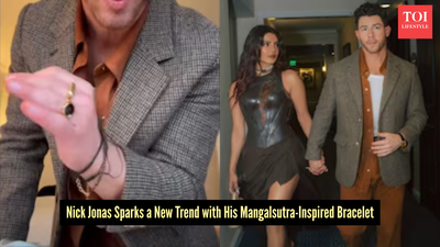 Nick Jonas just made the mangalsutra bracelet a menswear must-have