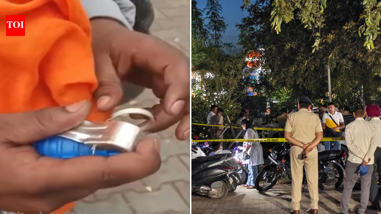 Punjab: Suspect seen throwing grenade-like object outside BJP office before blast - video