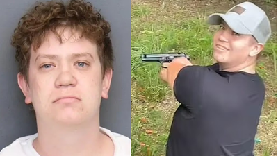 Dayton Webber’s chilling mugshot emerges as cornhole player accused of shooting friend Bradrick Michael Wells inside car dispute