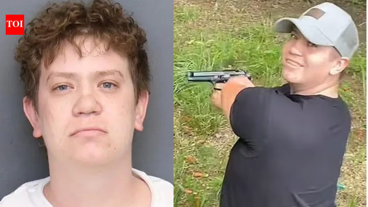 Dayton Webber’s chilling mugshot emerges as cornhole player accused of shooting friend Bradrick Michael Wells inside car dispute