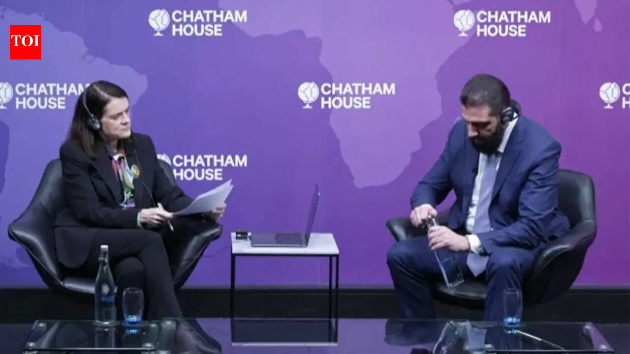 Watch: Syrian President struggles to open water bottle during UK event as female host helps, video goes viral