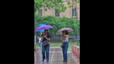 Delhi temperatures to rise then fall with rain