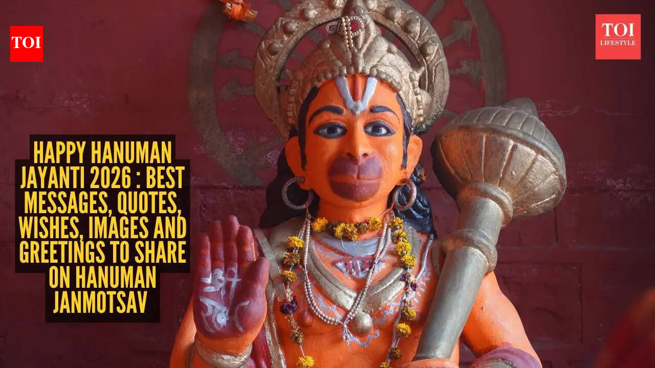 Happy Hanuman Jayanti 2026 : Best Messages, Quotes, Wishes, Images And Greetings To Share On Hanuman Janmotsav