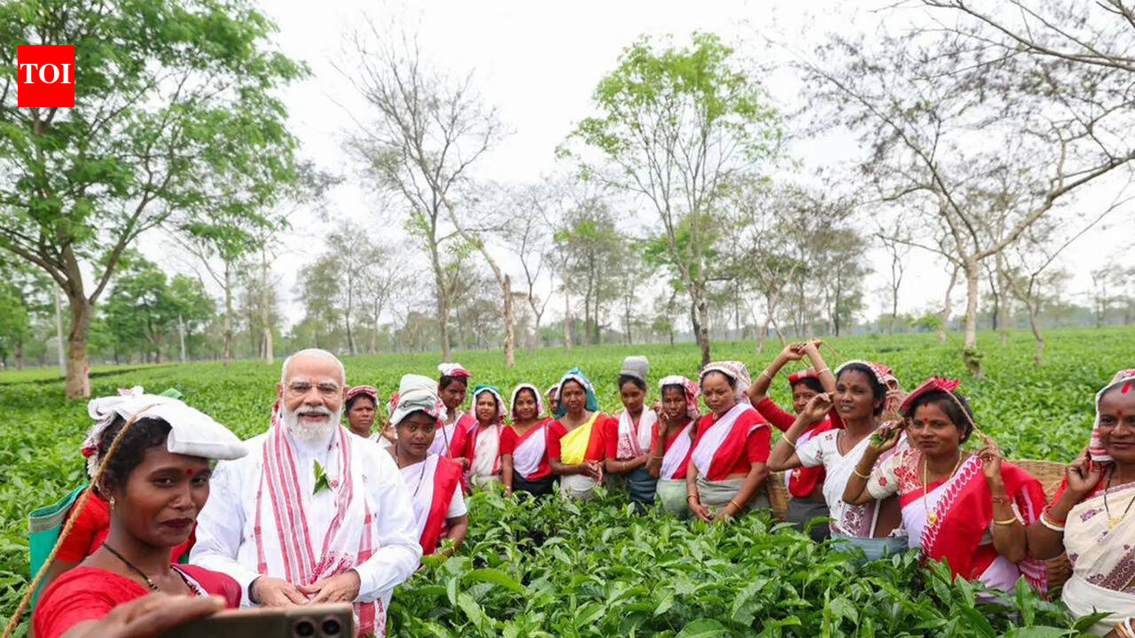 Modi’s tea garden outreach sets tone for Assam campaign