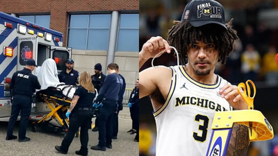 What happened to Elliot Cadeau? Michigan guard rushed to ambulance from team bus before Final Four trip doctors share update