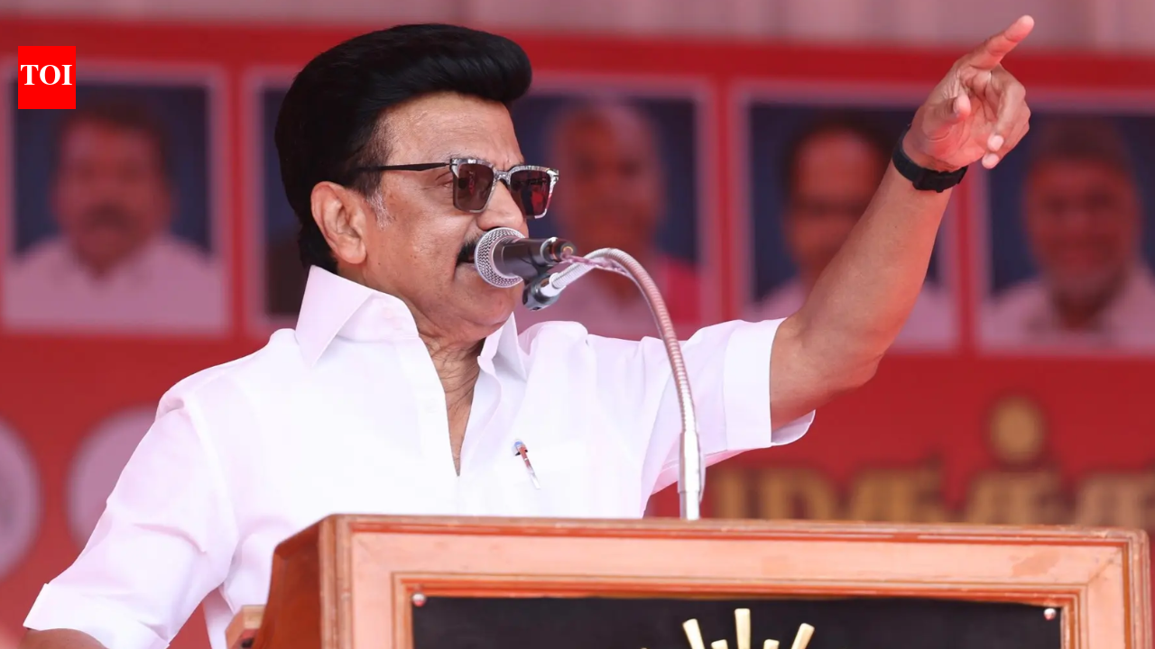 Tamil Nadu polls: MK Stalin doubles down on attack on EPS, ignores TVK chief Vijay