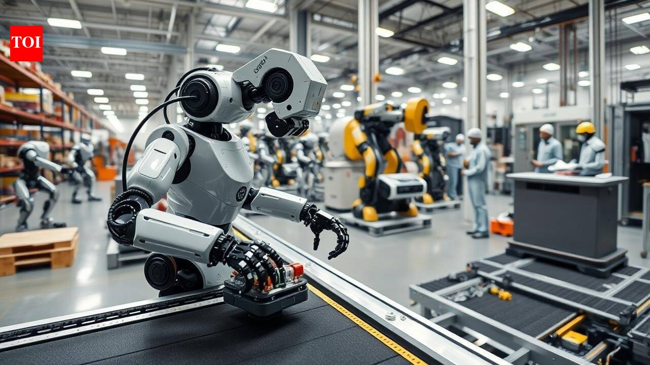 India moves beyond software, one robot at a time - The Times of India