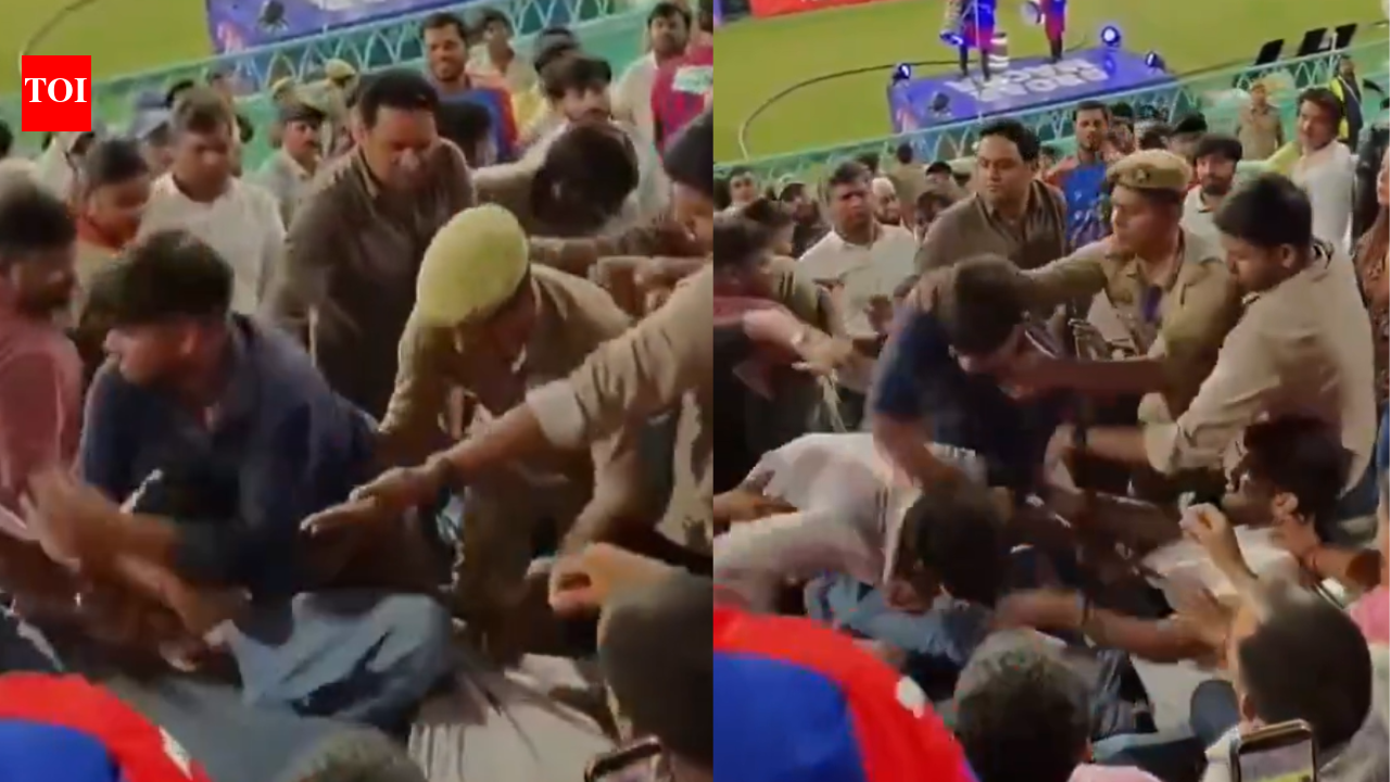 IPL 2026: LSG vs DC turns into WWE Raw as fan brawl erupts in stands - Watch