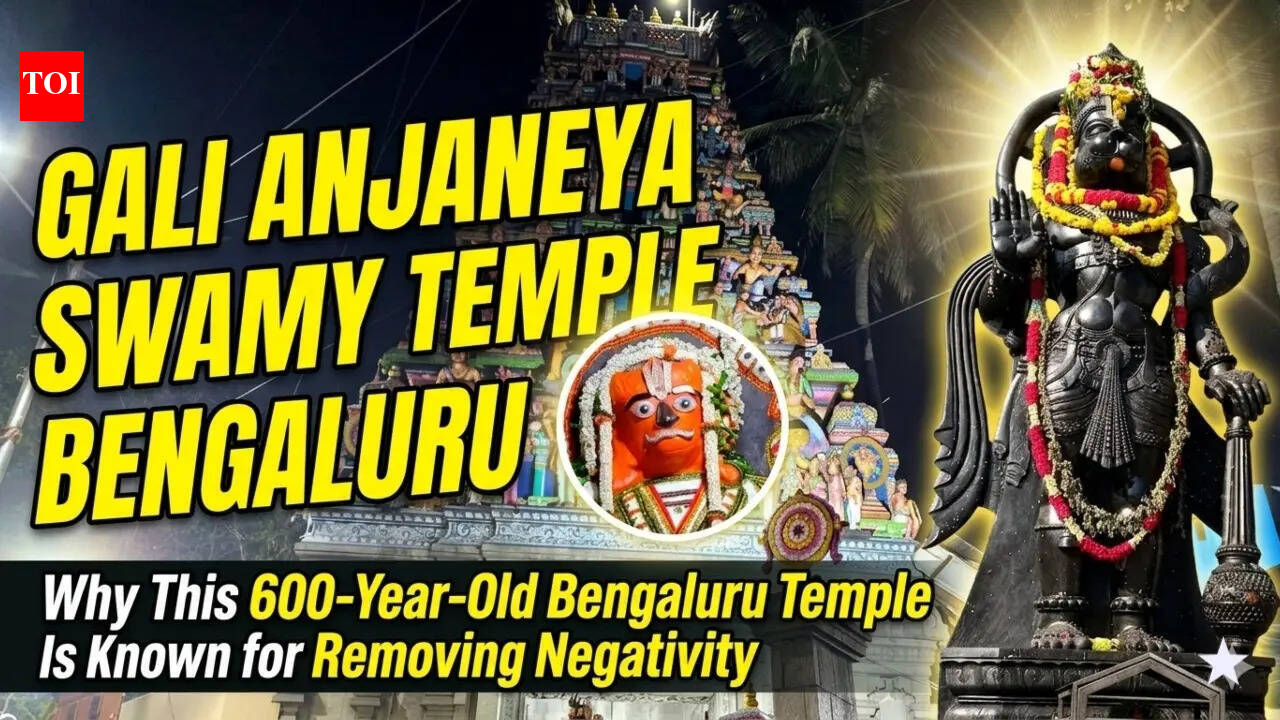 Shri Gali Anjaneya Swami Temple: Why this 600-year-old Hanuman shrine in Bengaluru is known for removing negativity