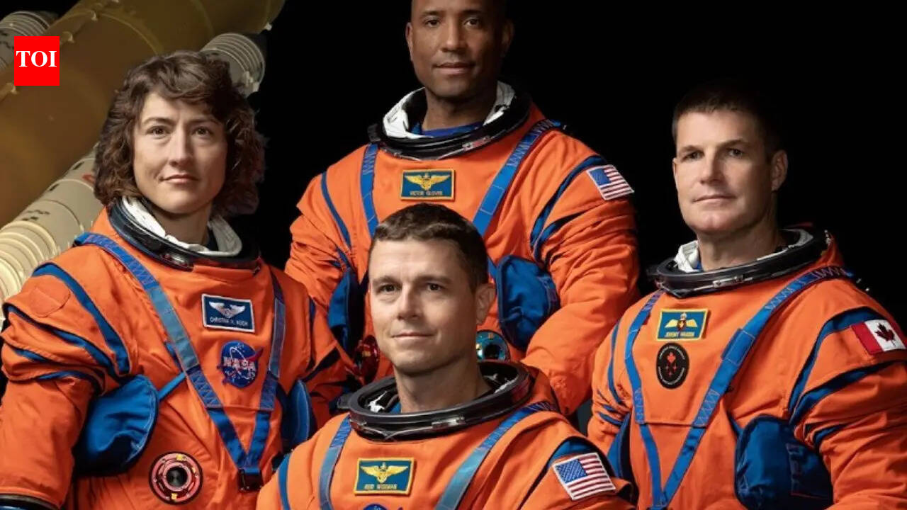 Why NASA’s Artemis II astronauts are wearing bright orange spacesuits on this historic mission