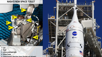 Unexpected toilet trouble in space surprises astronauts