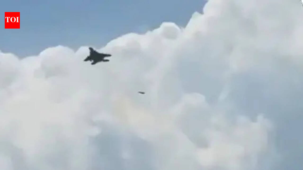 US F-15 vs Shahed drone: Dramatic video shows failed interception over Erbil