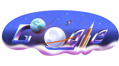  Google Doodle celebrates first crewed lunar journey in over 50 years