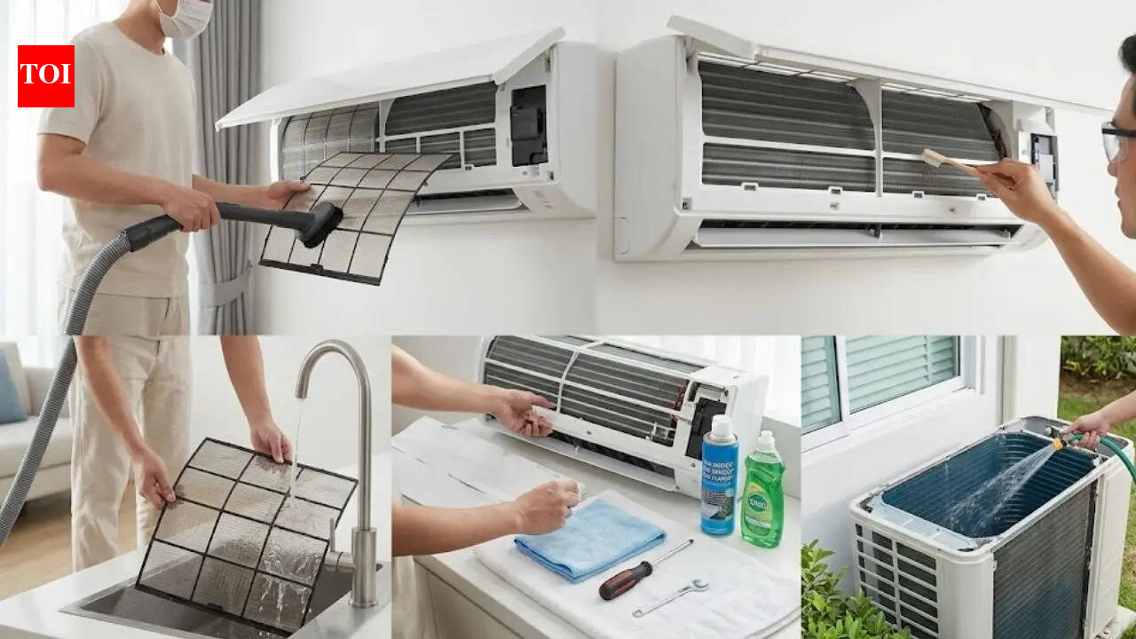 How to service your AC at home and cut your electricity bill: A step-by-step guide | – The Times of India
