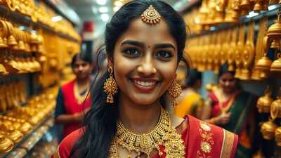 સોનાની કિંમત આજે: ઈરાન પર ટ્રમ્પની ટિપ્પણી પછી સોનાના વાયદામાં લગભગ 4% ઘટાડો; તમારા શહેરમાં દરો તપાસો