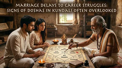 Marriage delays to career struggles: Signs of doshas in kundali often overlooked