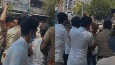 Crowds swell for TVK chief Vijay’s Trichy campaign; constable hurt during security duty