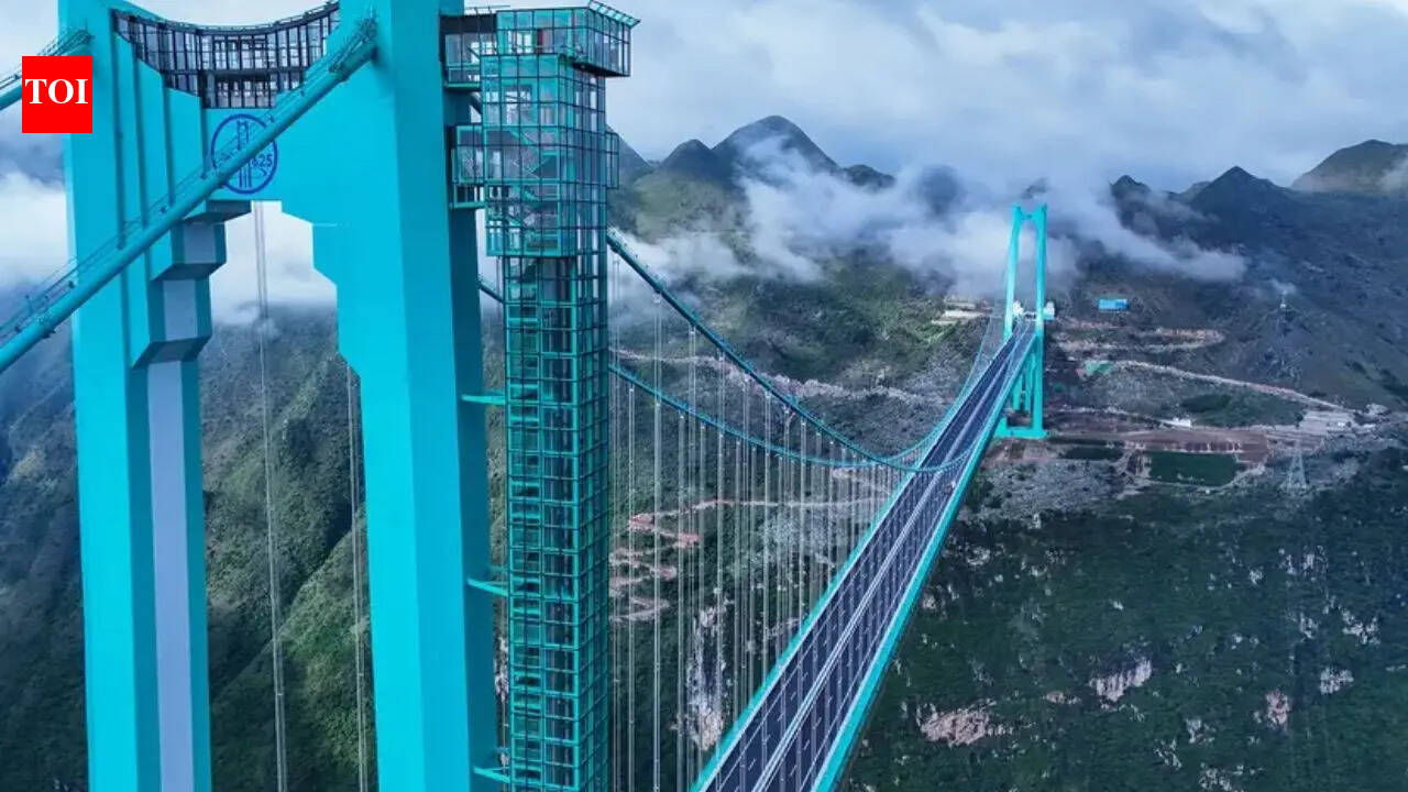 World’s tallest Huajiang Grand Canyon Bridge cuts travel time from 2 hours to 2 minutes and makes ‘Greatest Places 2026’ list