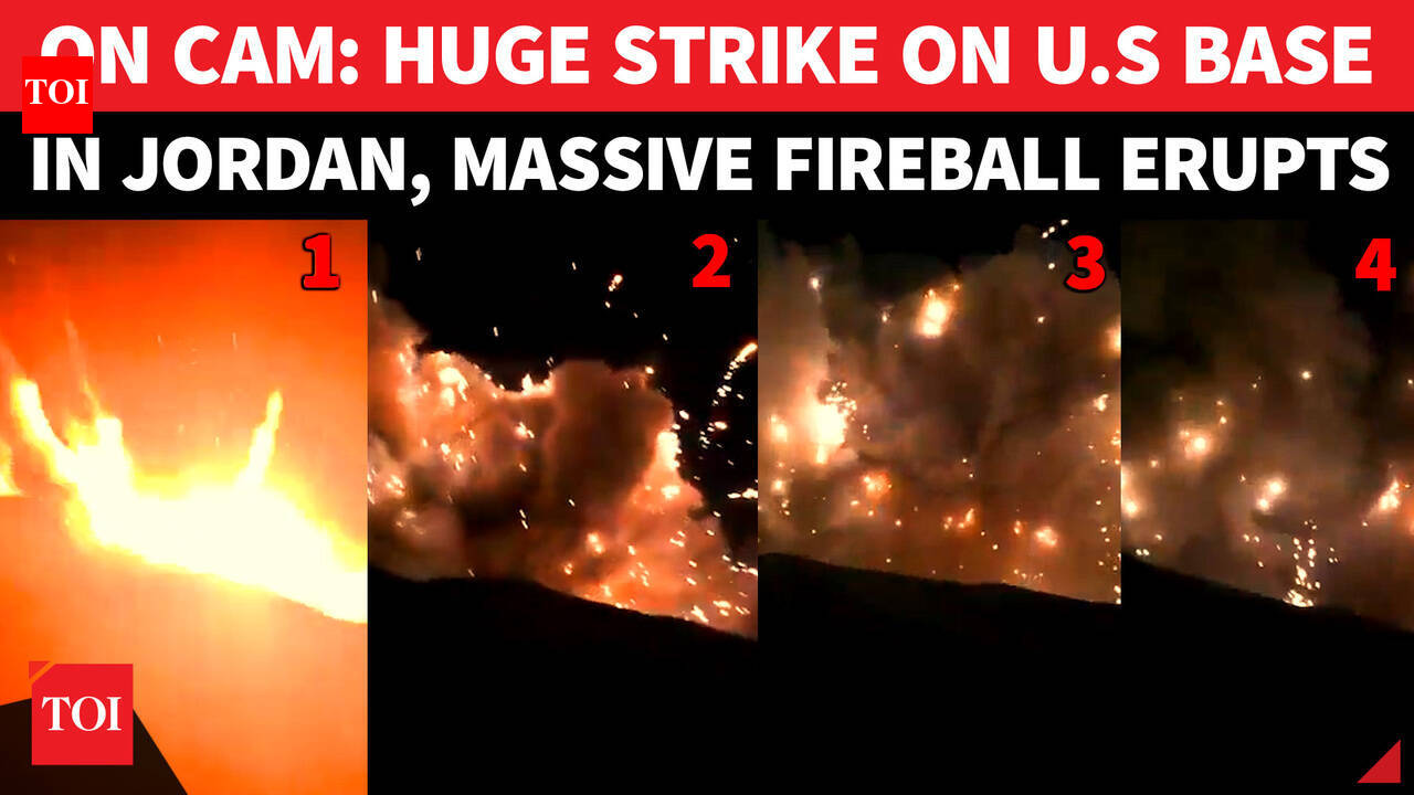 Iran Drops CHILLING Video Claiming US Base Hit In Jordan, Sparks Fears Of Wider Middle East Conflict