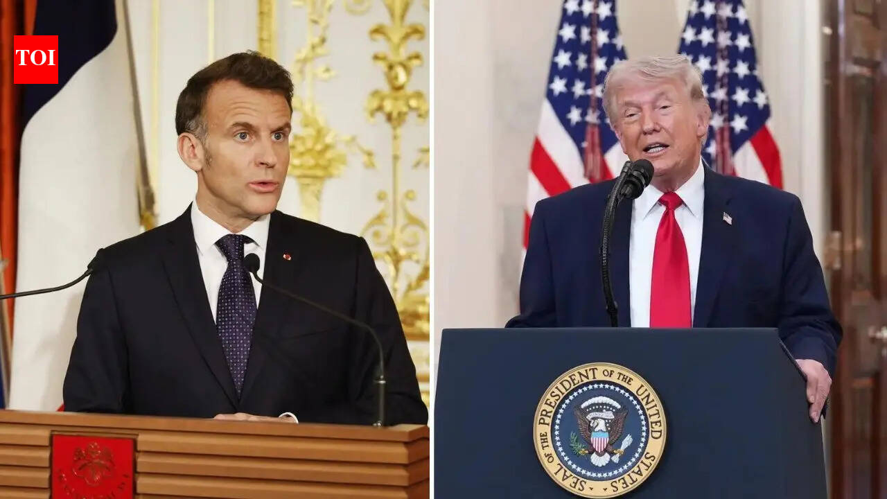 'Neither elegant nor up to standard': Macron ridicules Trump after US President mocks his marriage