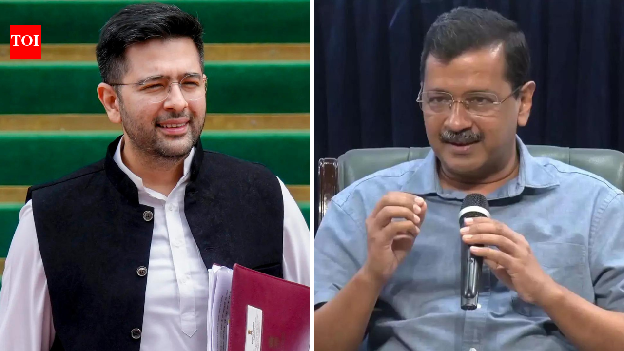 Raghav Chadha sidelined? AAP’s Rajya Sabha shuffle triggers rumours; what went wrong | India News – The Times of India