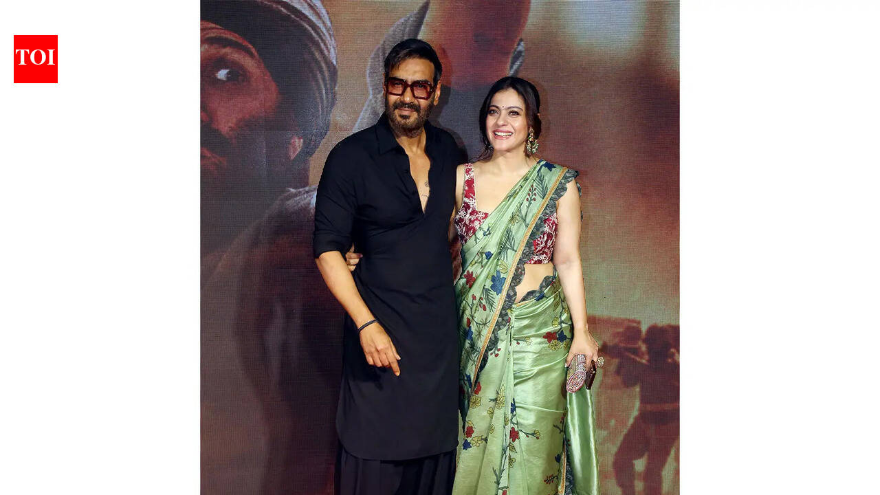 Ajay Devgn’s birthday: Kajol gives a cheeky roast; says ‘candles on the cake look more like a fire hazard’