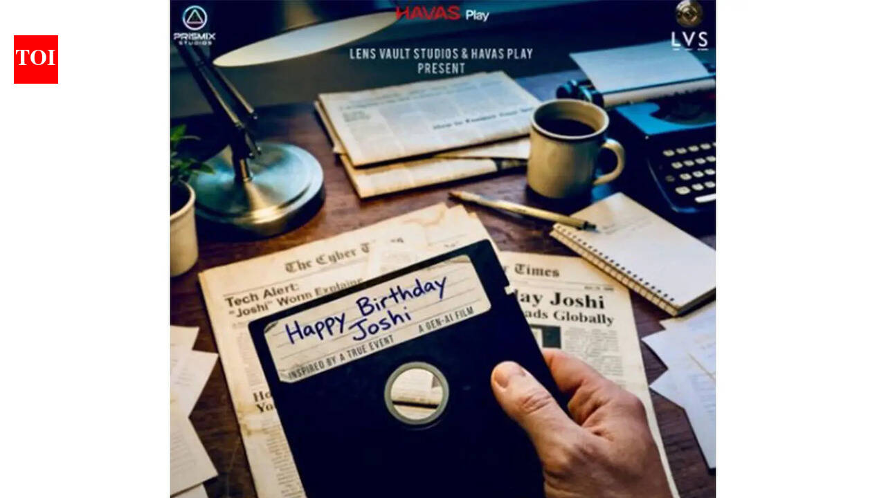 Ajay Devgn unveils AI film ‘Happy Birthday Joshi’: ‘Where technology meets emotion’