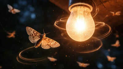 Why moths can’t stop flying into lights: What science finally found