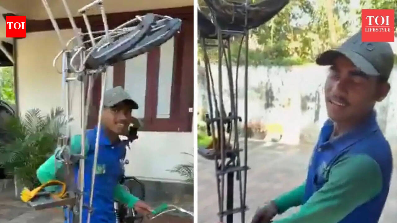 ‘Like booking a cab’: Anand Mahindra shares video of on-demand coconut harvesting in Kerala