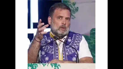 Selling India to Trump: Rahul Gandhi accuses Modi of compromising India's agriculture and data; Claims the Prime Minister has weakened the nation's security