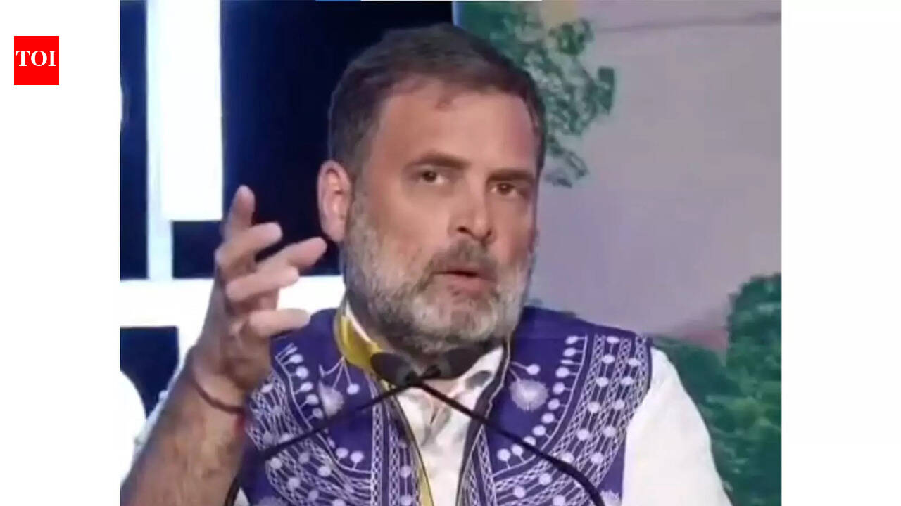 Selling India to Trump: Rahul Gandhi accuses Modi of compromising India's agriculture and data; Claims the Prime Minister has weakened the nation's security