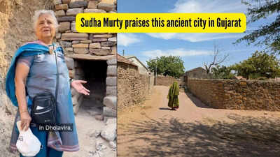 Sudha Murty in awe of this ancient UNESCO city in Gujarat; shares her travel experience