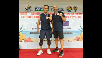 Indian Masters National Badminton Championships: Rajasthan pair Vikkas Sharma and Ashu Jain wins bronze medal