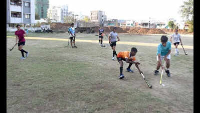 Cradle of Guj hockey cries for practice ground