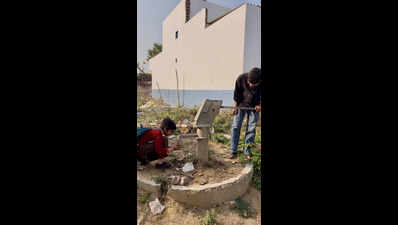 Water trickles from taps, 7k Noida residents fall back on borewells for daily use