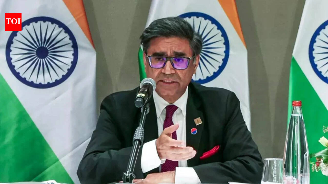 Foreign secretary Vikram Misri represents India as 60+ nations discuss Hormuz crisis