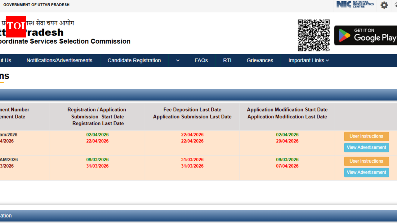 UPSSSC UPPCB Recruitment 2026 opens for 115 posts; applications underway at upsssc.gov.in: Direct link here