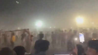 Chaos at Bhojpuri singer Khesari Lal Yadav's event; stones pelted, several injured