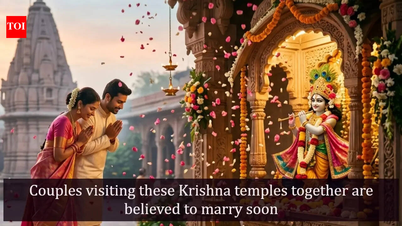 Couples visiting these Krishna temples together are believed to marry soon