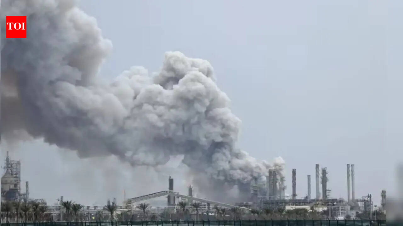 Watch: Kuwait refinery on fire after another Iranian drone attack, operations under threat