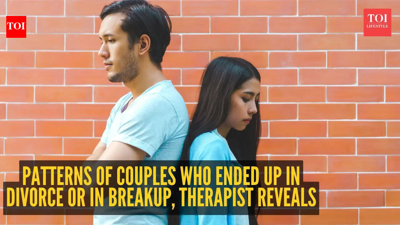 7 patterns of couples who ended up in divorce or in breakup, therapist reveals