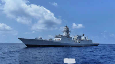 Rajnath Singh commissions stealth frigate INS Taragiri, boosts Navy’s combat capability