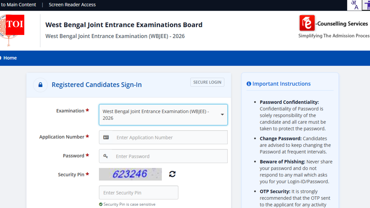 WBJEE 2026 registration deadline extended till this date; check revised schedule, direct link to apply here