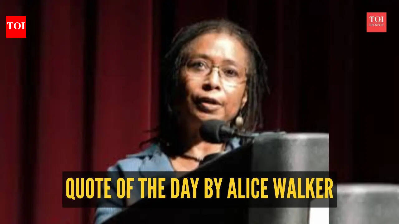 Quote of the day by Alice Walker: “The most common way people give up their power is by thinking…”