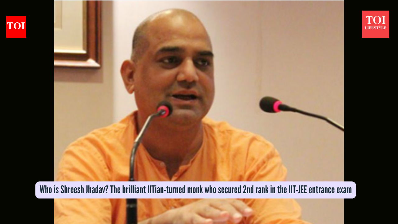 Who is Shreesh Jhadav? The brilliant IITian-turned monk who secured 2nd rank in the IIT-JEE entrance exam