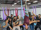 Aerial yoga draws Hyderabad residents chasing wellness, balance and relaxation