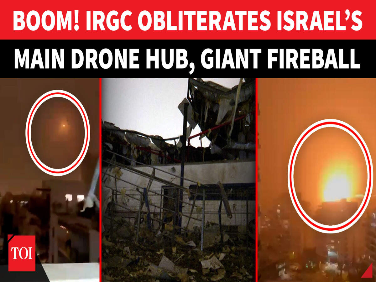 Iran Missile Destroys Alleged Drone Factory In Petah Tikva, Sparks Fears  Over Israel Defence Breach